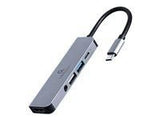 GEMBIRD A-CM-COMBO5-02 Multi Port Adapter USB Type C 5in1 Hub + HDMI + PD + stereo audio