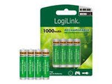 LOGILINK LR03RB4 LOGILINK - AAA Ni-MH rechargeable batteries, Micro, 1.2V, 4pcs