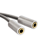 HAMA ALULINE EXTENSION 3.5MM M-2XF 0.15M