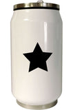 Yoko Design Isothermal Tin Can Capacity 0.28 L, Material Stainless steel, White/ black