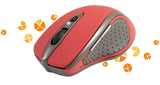 DEFENDER Wireless opt mouse Safari MM-675 red 6buttons 800-1600dpi