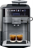 SIEMENS Coffee Machine TE651209RW Pump pressure 15 bar, Built-in milk frother, Fully automatic, 1500 W, Black/ stainless steel