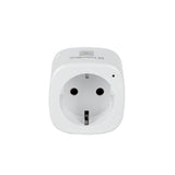 ColorWay Wi-Fi Smart Socket Schedule, Timer, Energy monitoring, White, 220 V, 3680 W