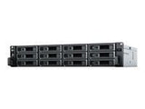 SYNOLOGY RS2421RP+ 12-Bay NAS-Rackmount AMD Ryzen Embedded V1500B quad-core 2.2GHz 4GB DDR4 up to 32GB RJ-45 4x1GbE
