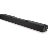 Dell Stereo Soundbar  AC511M Speaker type Sound bar - stereo - 2 - active, Mini-phone stereo 3.5 mm; USB 2.0, Black, 2.5 W