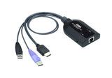 Aten USB HDMI Virtual Media KVM Adapter Cable (Support Smart Card Reader and Audio De-Embedder)