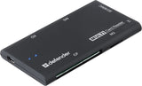 DEFENDER ALL-IN-1 Universal Card Reader SUPERIOR SLIM Black USB 2.0 6 slots