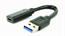 GEMBIRD A-USB3-AMCF-01 USB 3.1 AM to Type-C female adapter cable 10cm black