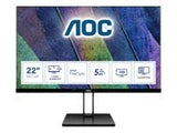 AOC 22V2Q LCD 21.5inch 16:9 IPS Full HD 250 cd/m2 5ms HDMI/ MHL DP