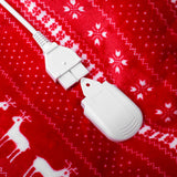 Camry | Electric Heating Throw-Blanket with Timer | CR 7441 | Number of heating levels 10 | Number of persons 1 | Remote control | 120 W | Red/White