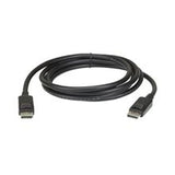 Aten 2L-7D03DP DisplayPort cable Male 20 pin DisplayPort Male 20 pin DisplayPort 3 m Black
