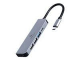 GEMBIRD A-CM-COMBO5-03 Multi Port Adapter USB Type C 5in1 Hub + HDMI + PD