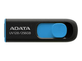 ADATA | USB Flash Drive | UV128 | 256 GB | USB 3.2 Gen1 | Black/Blue