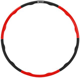 Pure2Improve Hula Hoop Black/Red, Foam, PP (Polypropylene)