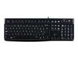 LOGITECH K120 Corded Keyboard black USB for Business - EMEA (US)