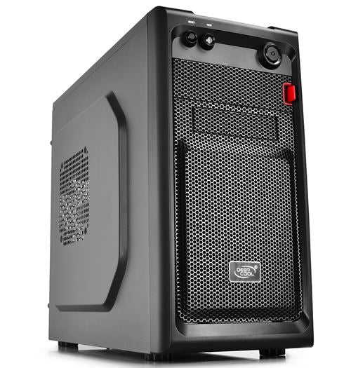 Deepcool Smarter USB 3.0 x1, USB 2.0 x 1, Mic x1, Spk x1, Black, Micro ATX, Power supply included No
