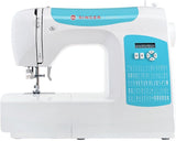 Singer Sewing Machine C5205-TQ Number of stitches 80, Number of buttonholes 1, White/Turquoise