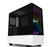 Case|NZXT|MidiTower|Case product features Transparent panel|ATX|MicroATX|MiniITX|Colour White|CA-H52FW-01