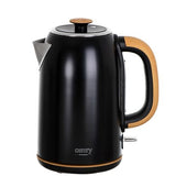 Camry Kettle CR 1342 Electric, 2200 W, 1.7 L, Stainless steel, 360Â° rotational base, Black