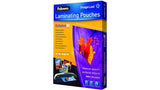 FELLOWES ADH BACK LAMIN POUCH A3 80MIC 100PK