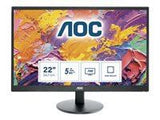 MONITOR LCD 22"/W/LED E2270SWN AOC