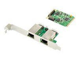 DIGITUS DN-10134 2-port Gigabit Ethernet mini PCI Express Card single lane low profile bracket Realtek chipset