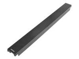 LANBERG 19inch plastic fast assembly fire retardant blanking panel 1U black