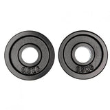 Hammer 2x 0.5 kg & 2x 1.25kg Weight Discs Inner hole diameter 30 mm, Black,  Iron