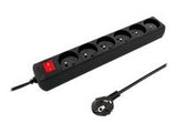 QOLTEC 50108 Surge protector Qoltec   6 power socket   1,5m
