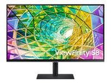 LCD Monitor|SAMSUNG|S32A800NMP|31.5"|4K|Panel VA|3840x2160|16:9|5 ms|Swivel|Pivot|Height adjustable|Tilt|Colour Black|LS32A800NMPXEN