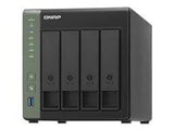 QNAP TS-431X3-4G 4-Bay NAS AL314 4GB DDR3L SODIMM RAM SATA 6Gb/s 1x 10GbE SFP+ LAN 1x2.5GbE + 1xGbE LAN