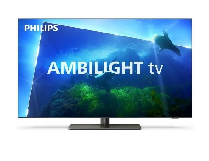 TV Set|PHILIPS|48"|OLED/Smart|3840x2160|Wireless LAN|Bluetooth|Google TV|Metallic|48OLED818/12