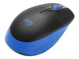 LOGITECH M190 Full-size wireless mouse - BLUE - EMEA