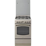 INDESIT Cooker IS5G8MHJ/E Hob type Gas, Oven type Electric, Jasmine, Width 50 cm, 60 L, Depth 60 cm