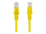 LANBERG PCU6-10CC-0050-Y Lanberg Patchcord RJ45 cat. 6 UTP 0.5m yellow