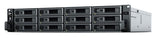 SYNOLOGY RS2421RP+ 12-Bay NAS-Rackmount AMD Ryzen Embedded V1500B quad-core 2.2GHz 4GB DDR4 up to 32GB RJ-45 4x1GbE