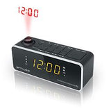 Muse Clock radio  M-188P Black, 0.9 inch amber LED, with dimmer