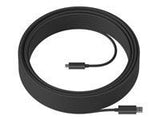 LOGITECH STRONG USB 3.1 CABLE 10m - GRAPHITE - WW