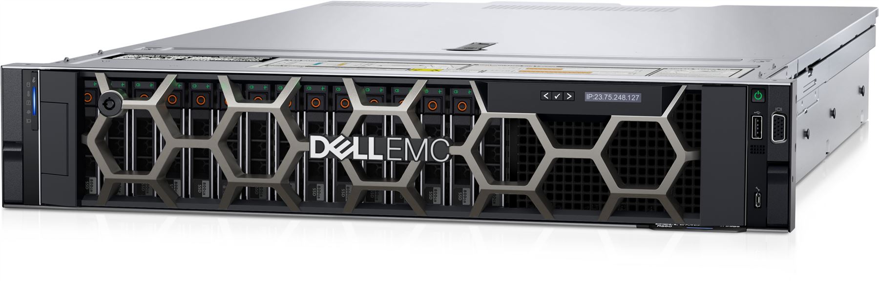 Dell PowerEdge R550 Rack (2U), Intel Xeon, 2x Silver 4314, 2.4 GHz, 24 MB, 32T, 16C, RDIMM, 3200 MHz, No RAM, No HDD, SSD, Up to 8 x 3.5", PERC H755, Power supply 2x800 W, iDRAC9 Enterprise, No OS, Wa
