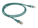 LANBERG PCF5-10CC-0100-G Lanberg Patchcord RJ45 cat. 5e FTP 1m green