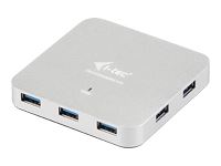 I-TEC USB 3.0 Metal Active HUB 7 Port with Power ideal for Notebook Ultrabook Tablet PC support Win and Mac OS