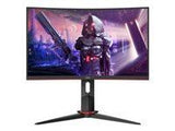 AOC C24G2U/BK 23.8inch VA Curved 1920x1080 130MM 165Hz 1ms MPRT FreeSync Premium USB HUB SPEAKERS DPx1 HDMIx2 VESA 100x100 GAMING