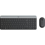 LOGITECH Slim Wireless Keyboard and Mouse Combo MK470 - GRAPHITE - US INTNL - INTNL