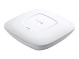 TP LINK 300Mbps Wireless N Ceiling Mount Access Point Qualcomm 300Mbps at 2.4GHz 802.11b/g/n 1 10/100Mbps LAN 802.3af PoE Supported