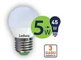 Light Bulb|LEDURO|Power consumption 5 Watts|Luminous flux 400 Lumen|2700 K|220-240V|Beam angle 360 degrees|21183