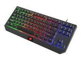 NATEC NFU-1238 Fury Membrane Gaming Keyboard HURRICANE TKL, backlight, US layout,