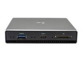 I-TEC USB C Storage Docking Station 4K 1x HDMI 1x USB-C 3.1 Data 1x USB 3.0 1x SD-Slot 1x internal Slot for 6.4cm HDD/SSD 85W PD