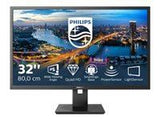 PHILIPS 325B1L/00 31.5inch 2560x1440 IPS Flat H/A 180 75Hz USB HUB SPEAKERS POWER/LIGHT SENSOR DPx1 HDMIx2
