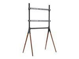 LOGILINK BP0078 LOGILINK - TV stand with walnut wooden legs, 49-70