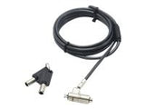 DICOTA Security Cable Nano Lock Ultra Slim Keyed 2.5x6 mm slot black